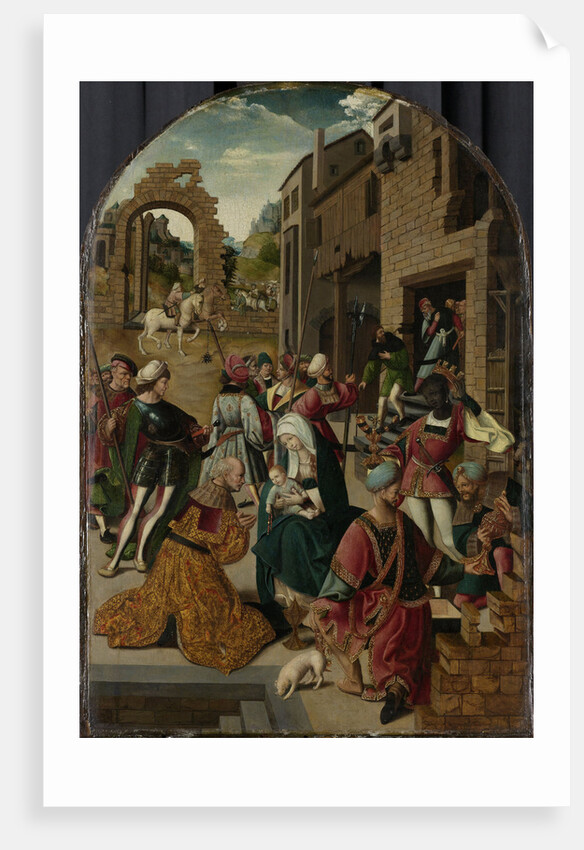 Adoration of the Magi by Workshop of Jacob Cornelisz van Oostsanen