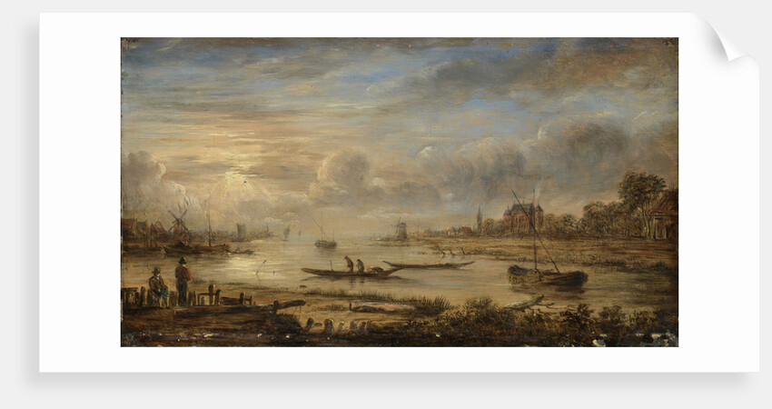 River view at sunrise by Anonymous