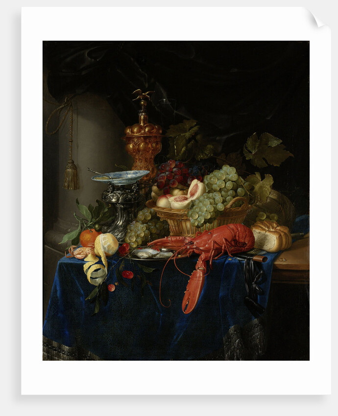 Still Life with Golden Goblet by Pieter de Ring