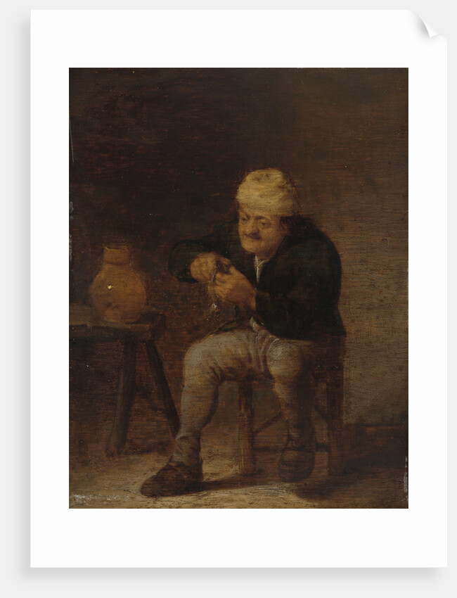 The Herring-Eater by Pieter Hermansz. Verelst