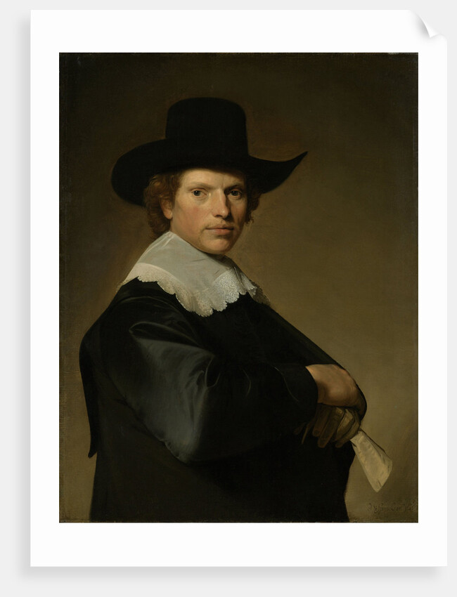 Portrait of a Man by Johannes Cornelisz. Verspronck