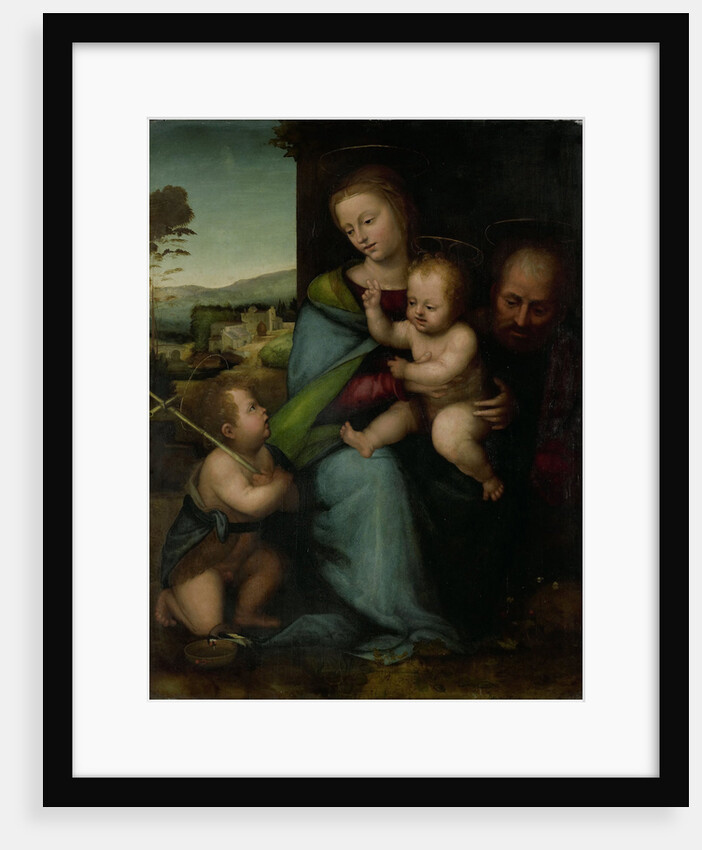 Holy Family with Young Saint John by Circle of Bartolommeo
