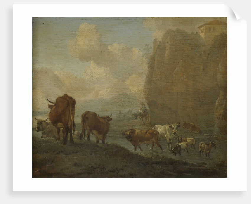 Livestock by a River by Willem Romeyn