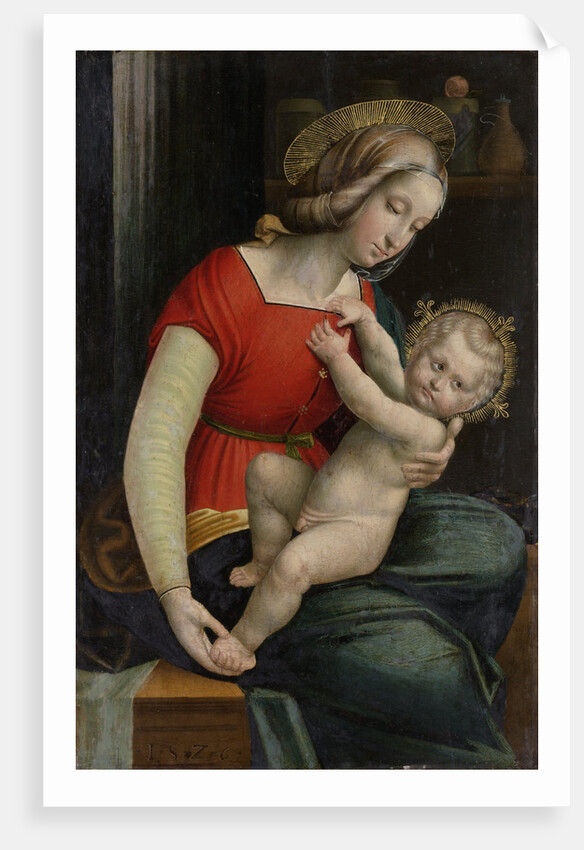 Virgin and Child by Defendente Ferrari