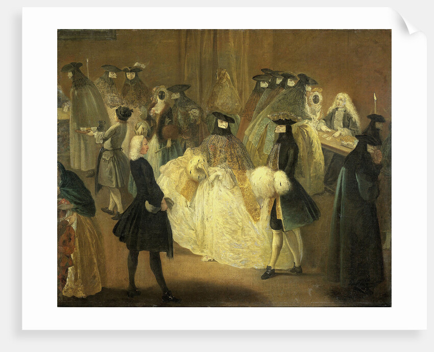 The Casino by Follower of Pietro Longhi