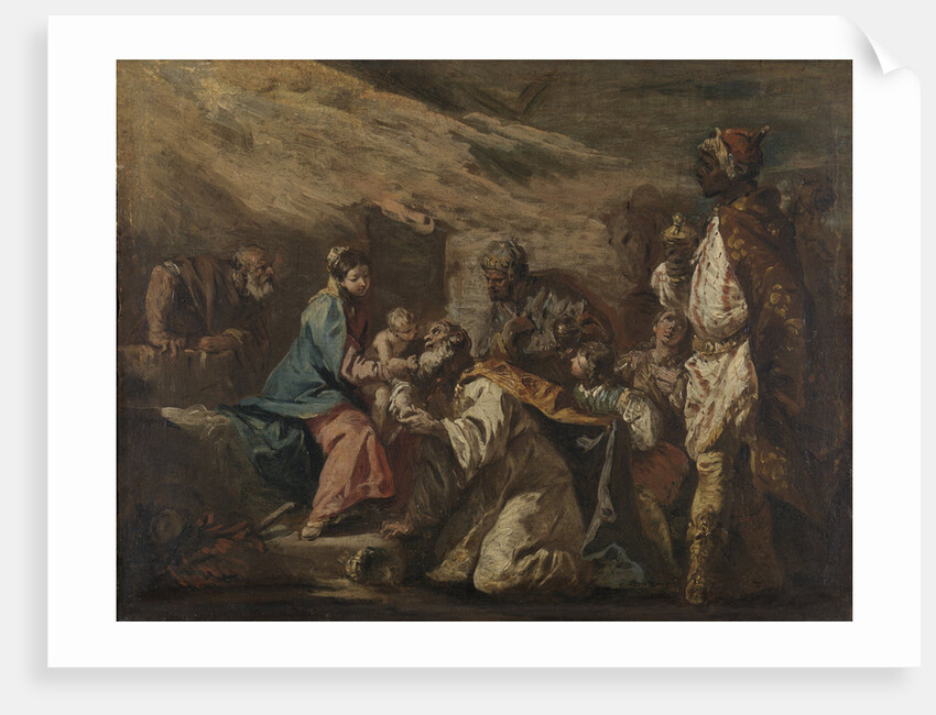 Adoration of the Magi by Gasparo Diziani