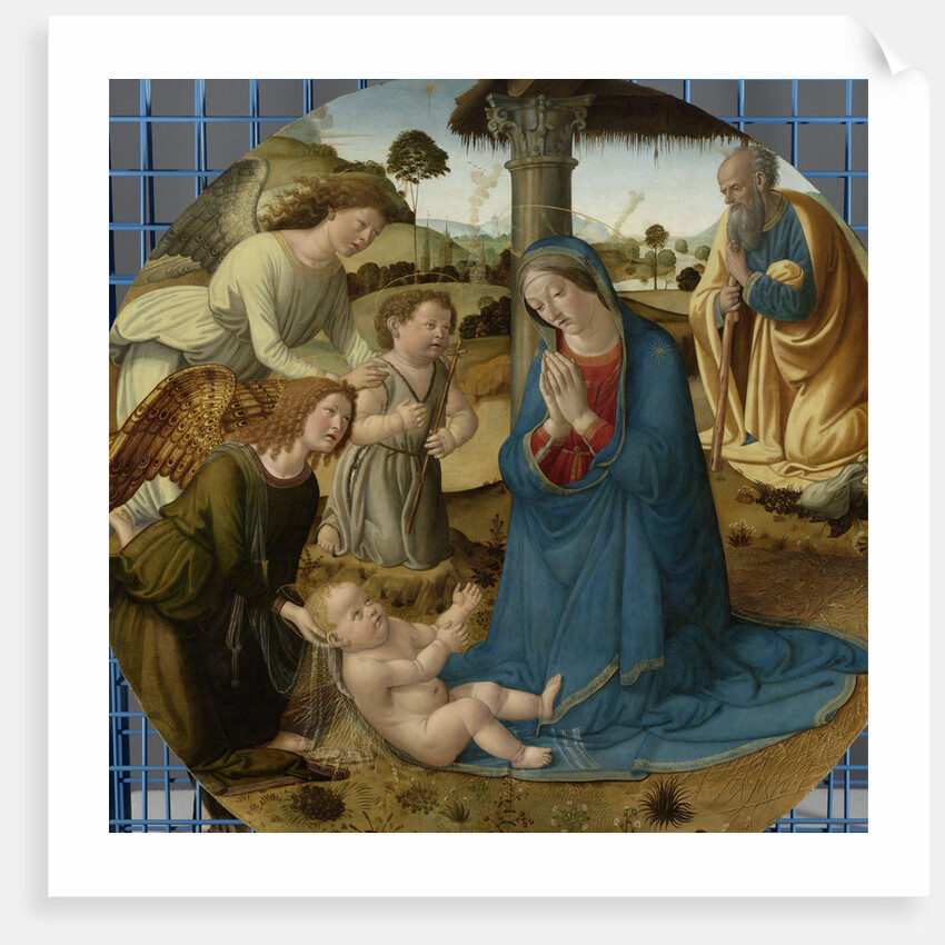 The Adoration of the Christ Child by Cosimo Rosselli