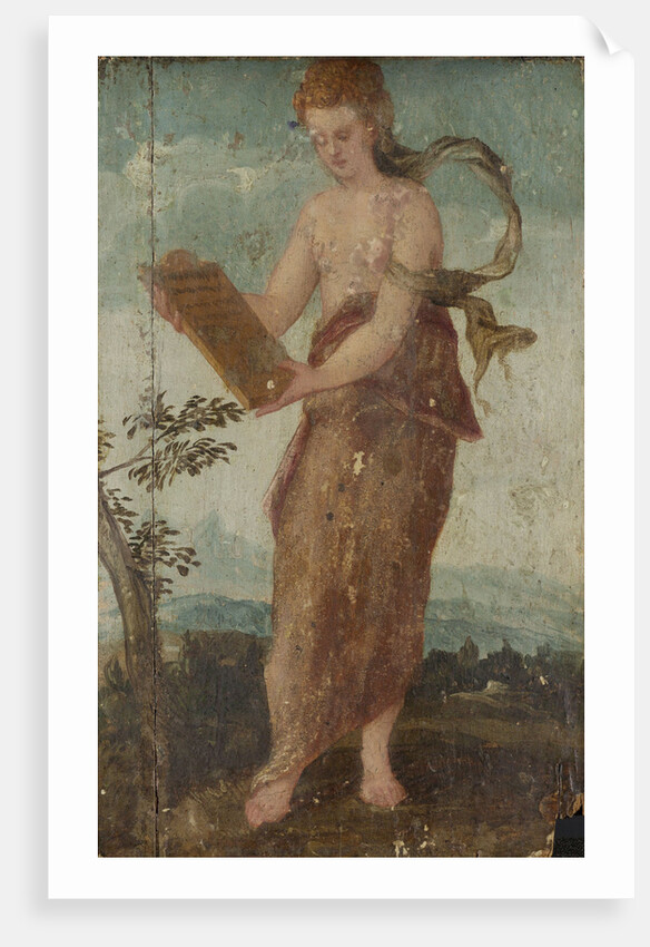 Woman with Text Panel by Circle of Lambert Sustris