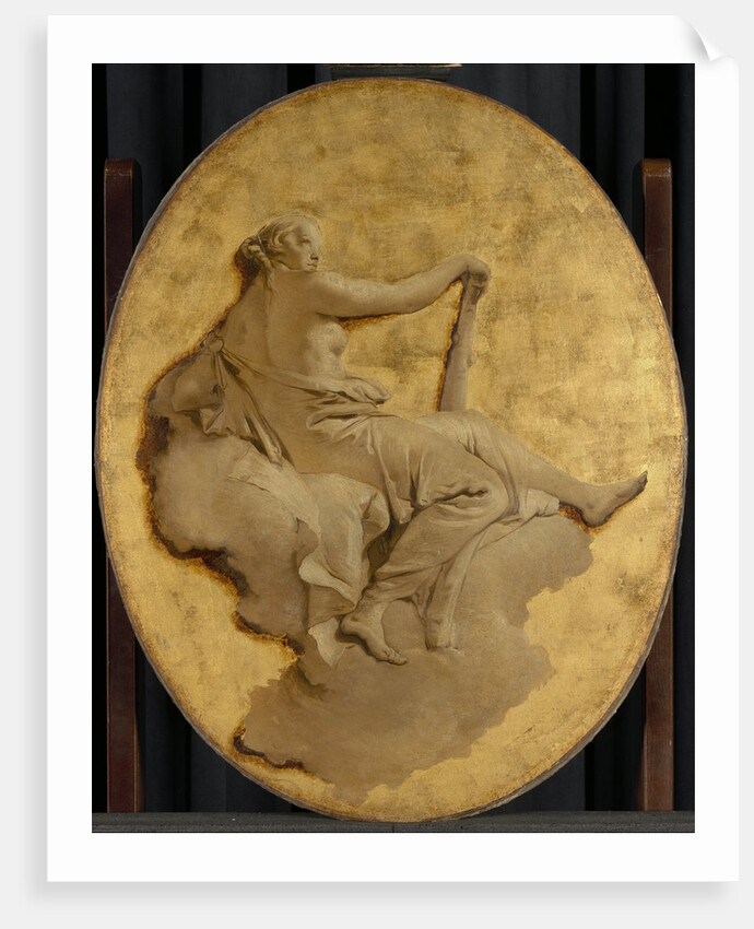Allegorical Figure of a Woman with a Club (Fortitude?) by Giovanni Battista Tiepolo