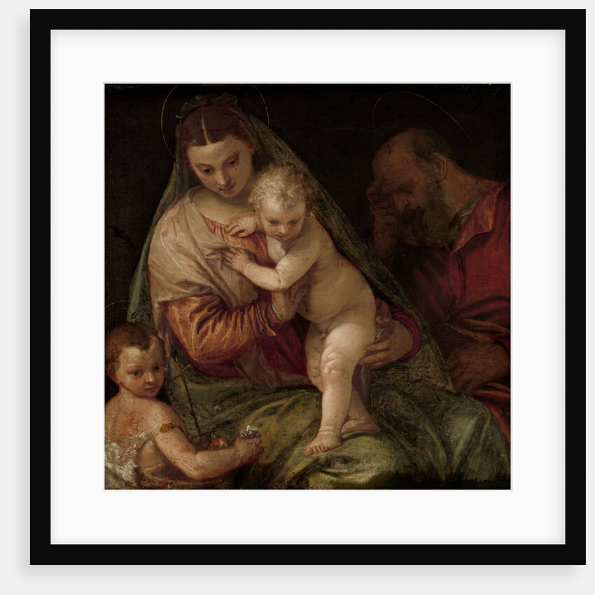 Holy Family with Young Saint John by Workshop of Paolo Veronese