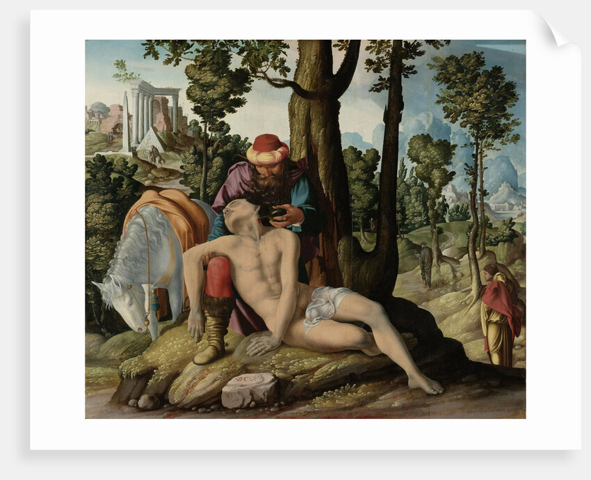The Good Samaritan by The Master of the Good Samaritan