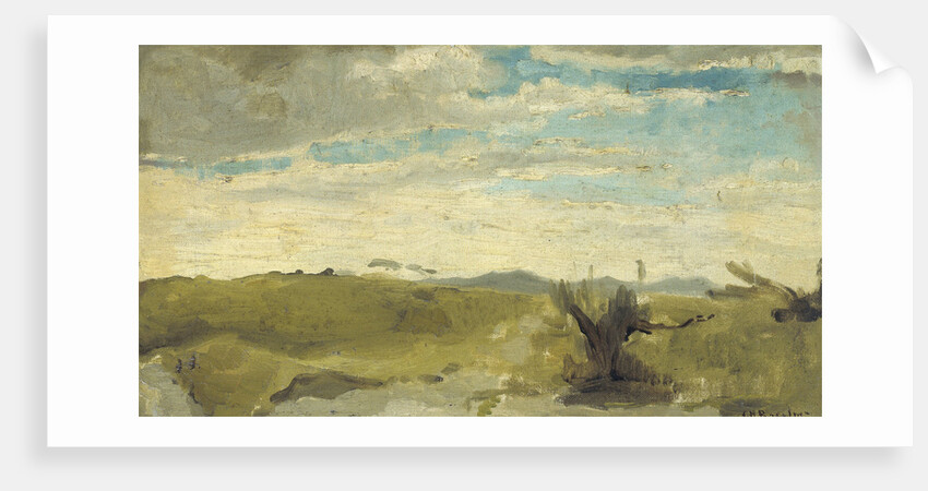Dune landscape near Dekkersduin, The Hague, The Netherlands by George Hendrik Breitner