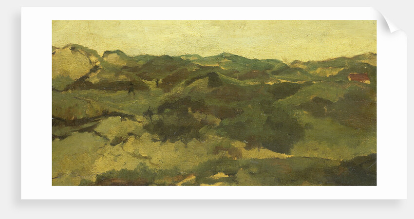 Heathland, presumably in in Drente, The Netherlands by George Hendrik Breitner