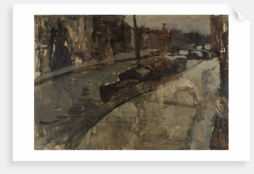 Prinsengracht near Lauriergracht, Amsterdam, The Netherlands by George Hendrik Breitner