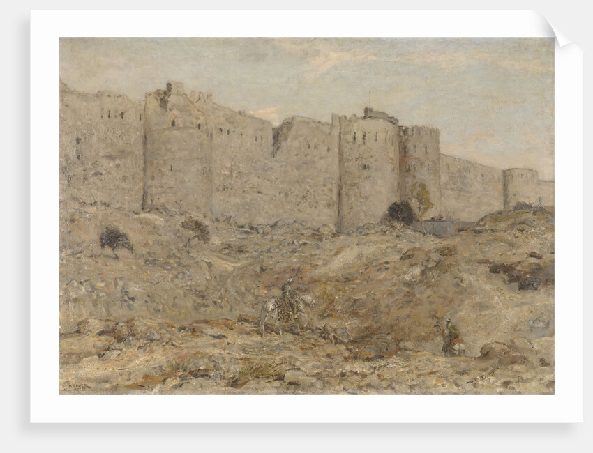 City wall in India by Marius Bauer