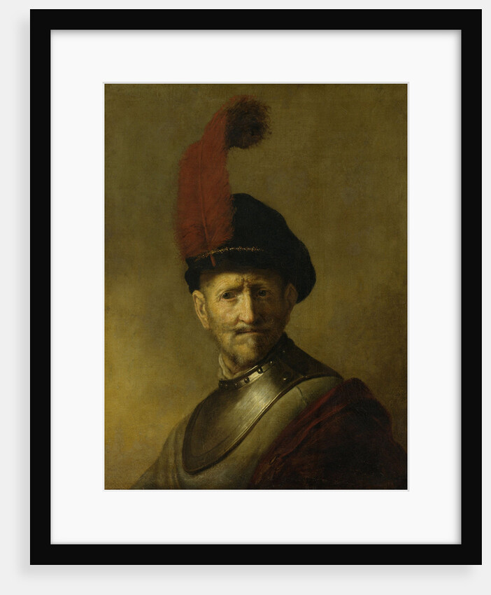 Portrait of a man, perhaps Rembrandt's father, Harmen Gerritsz van Rijn by Anonymous