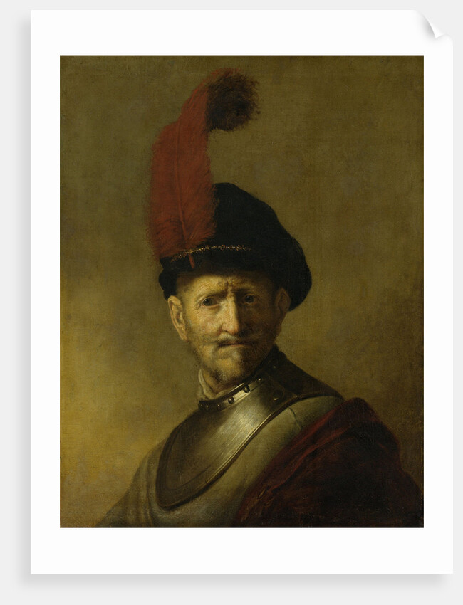 Portrait of a man, perhaps Rembrandt's father, Harmen Gerritsz van Rijn by Anonymous