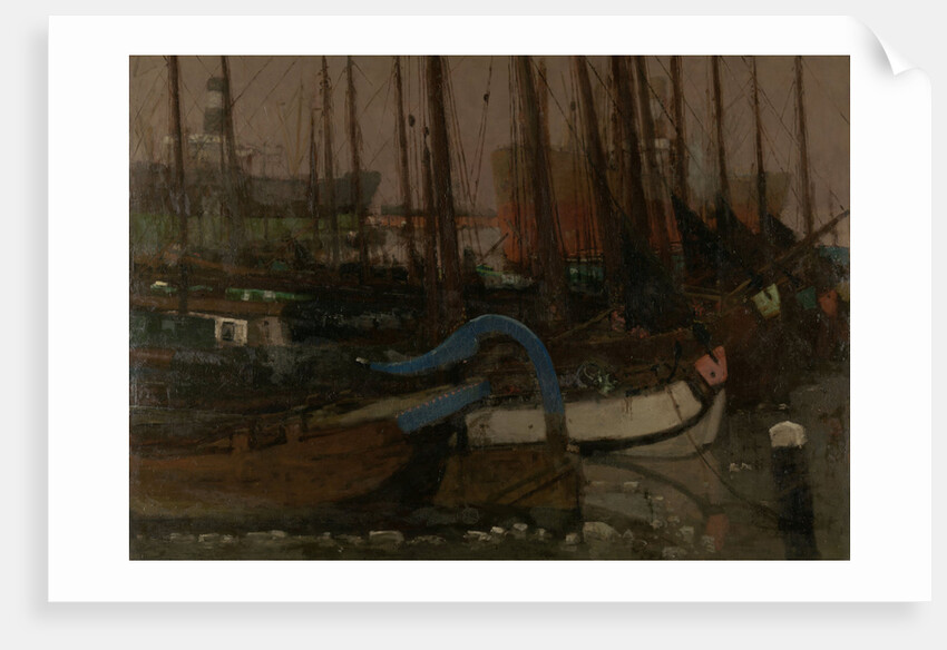 Ships in the Ice by George Hendrik Breitner