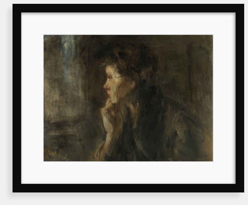 Thinking by Jozef Israëls