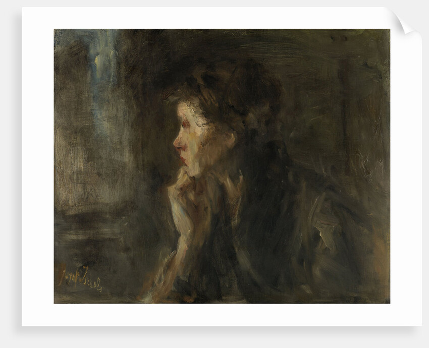 Thinking by Jozef Israëls