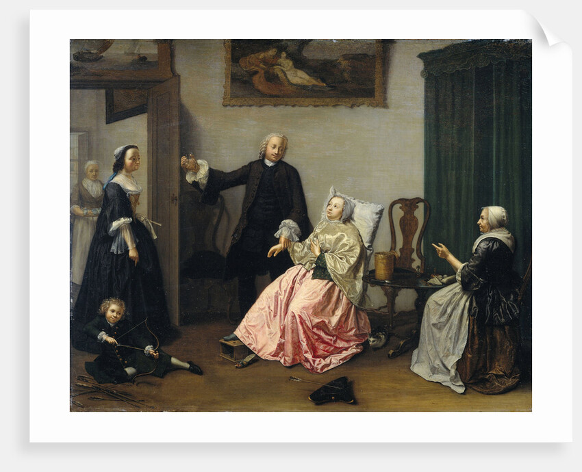 Doctor's Visit by Elisabeth Geertruida Wassenbergh