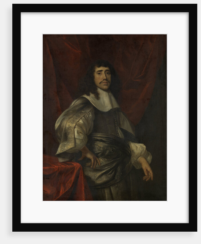 Portrait of a man, thought to be Christoffel van Gangelt by Jacob van Loo