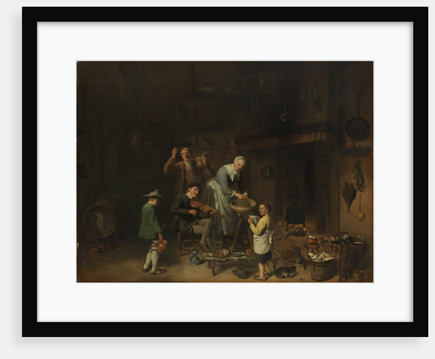 Singing Peasant Family by Pieter Jacobsz. Duyfhuysen