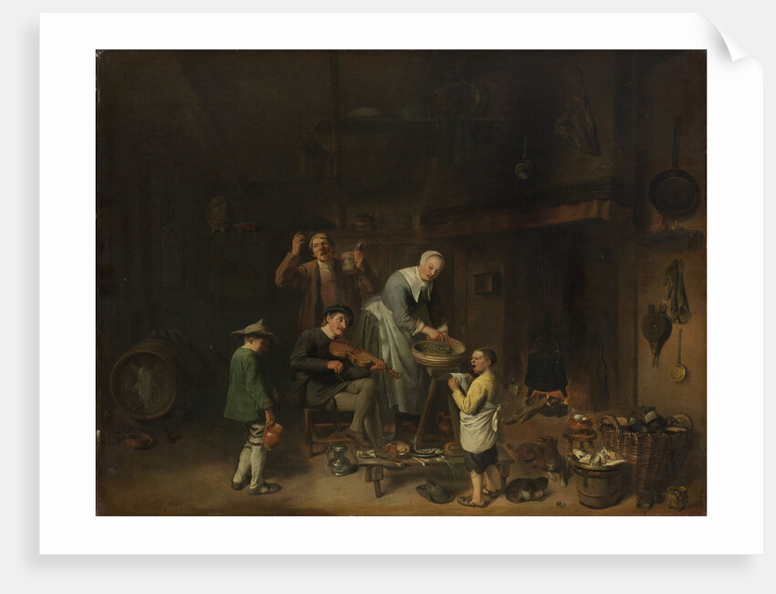 Singing Peasant Family by Pieter Jacobsz. Duyfhuysen