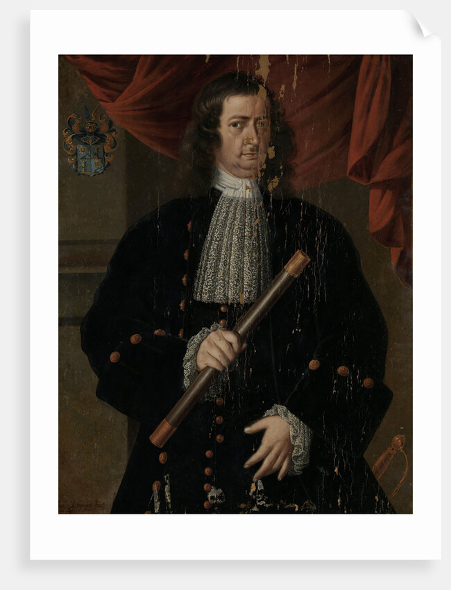 Portrait of Christoffel van Swoll (Swol, Zwol), Governor-General of the Dutch East Indies by Hendrik van den Bosch