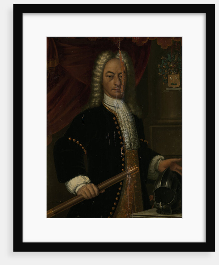Portrait of Diederik van Durven, Governor-General of the Dutch East Indies by Hendrik van den Bosch