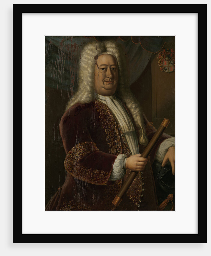 Portrait of Dirk van Cloon, Governor-General of the Dutch East Indies by Hendrik van den Bosch