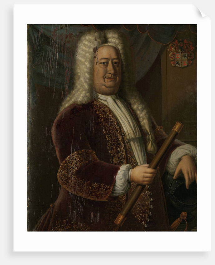 Portrait of Dirk van Cloon, Governor-General of the Dutch East Indies by Hendrik van den Bosch