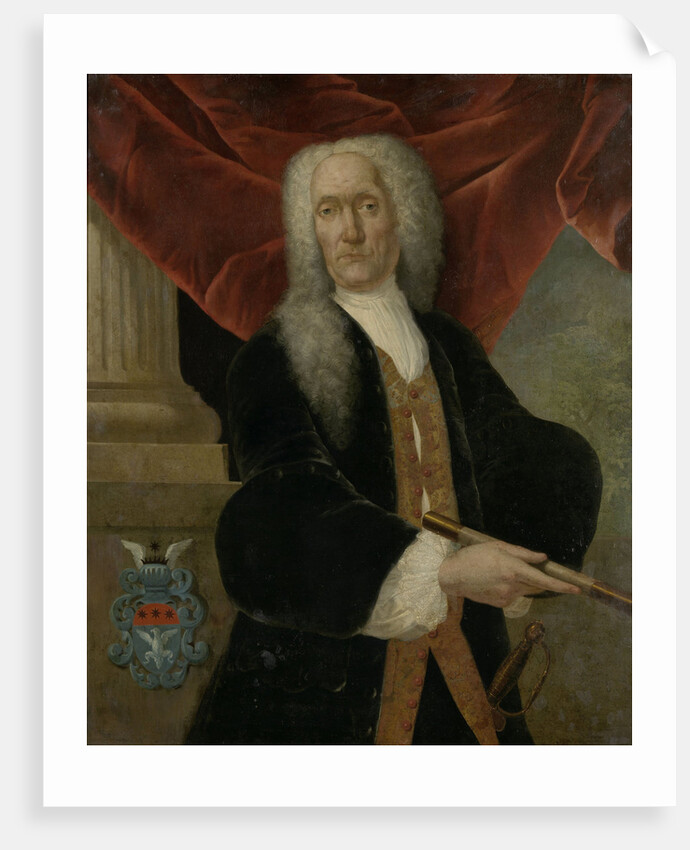 Portrait of Abraham Patras, Governor-General of the Dutch East India Company by Theodorus Justinus Rheen