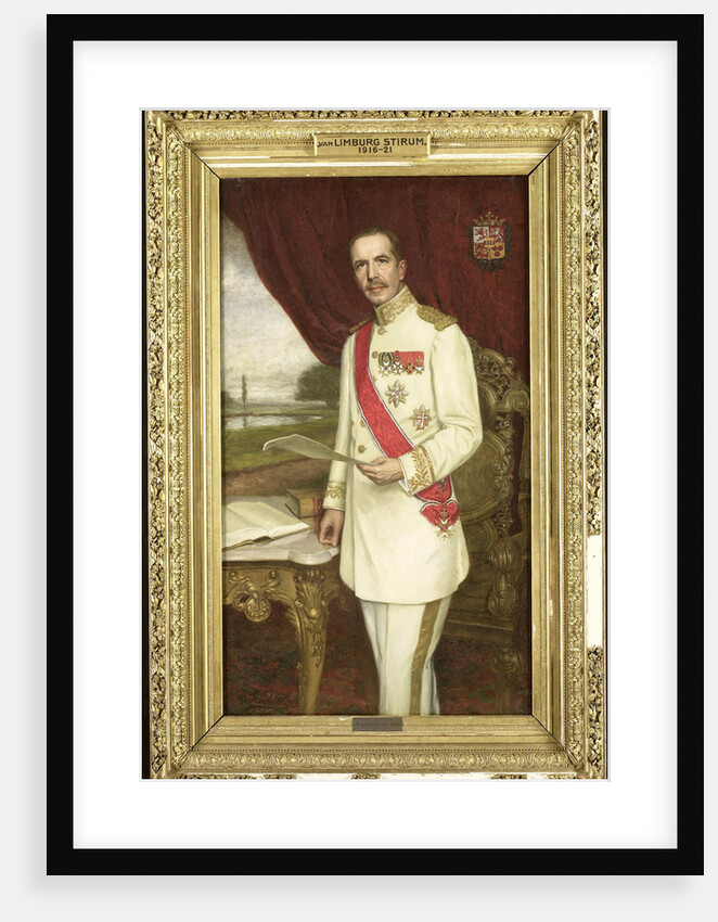 Johan Paul Graaf van Limburg Stirum. Gouverneur-generaal, Governor-General by M. Loebell