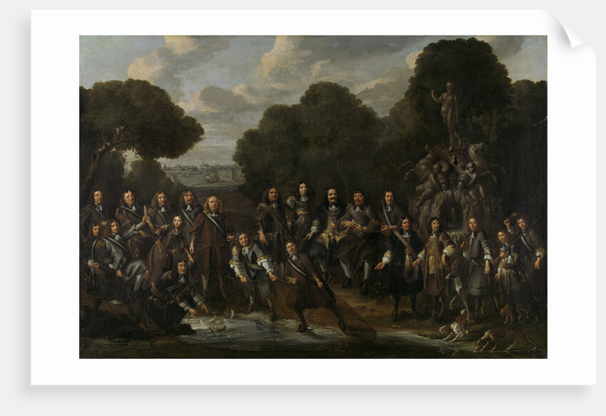 Allegory of the Flowering of the Dutch Fishing-industry after the Second Anglo-Dutch War by Willem Eversdijck