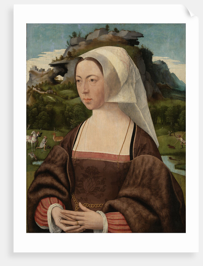 Portrait of an Unknown Woman by Jan Jansz Mostaert