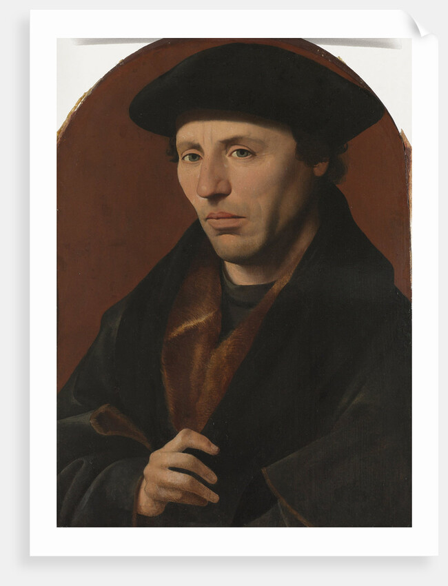 Portrait of a Haarlem Citizen, The Netherlands by Jan van Scorel