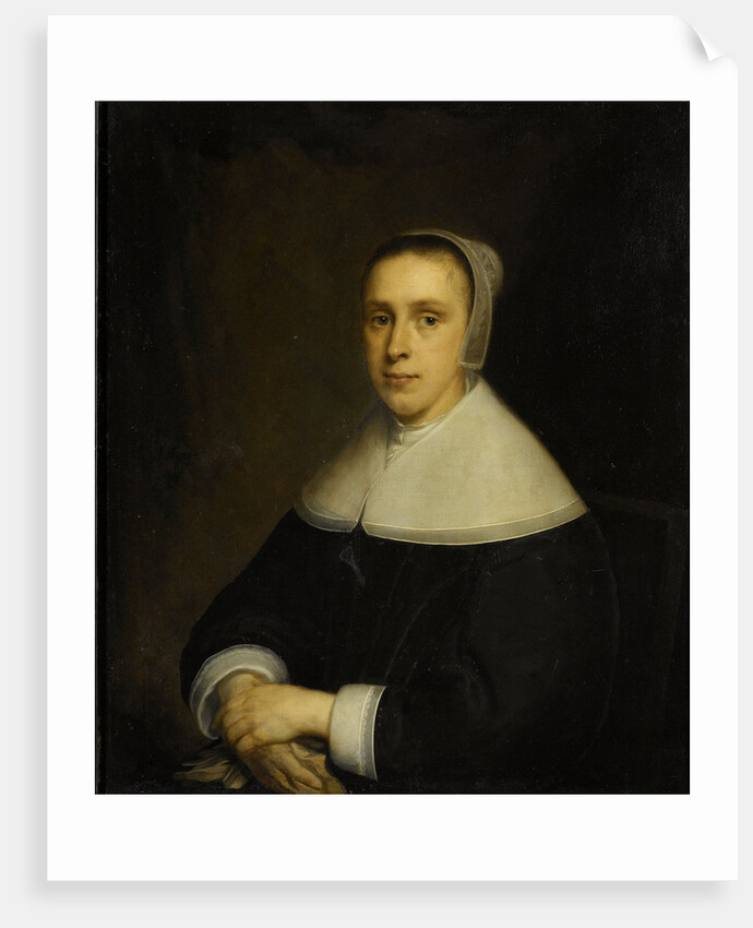 Portrait of Elisabeth Vervoorn by Cornelis Jonson van Ceulen I