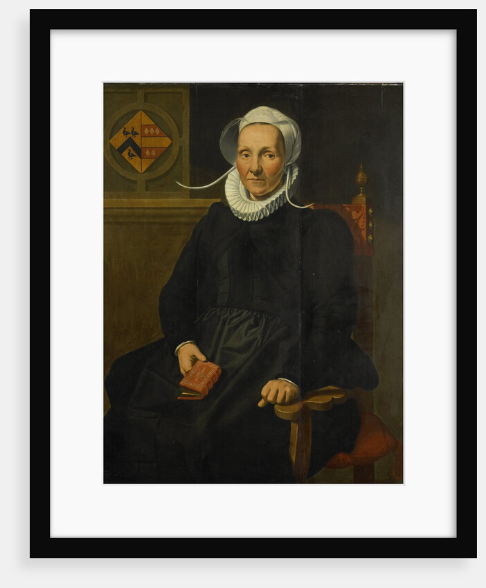 Portrait of Dirckje Tymansdr Gael, called van der Graft, Wife of Mattheus Augustijnsz Steyn by Pieter Pietersz. I