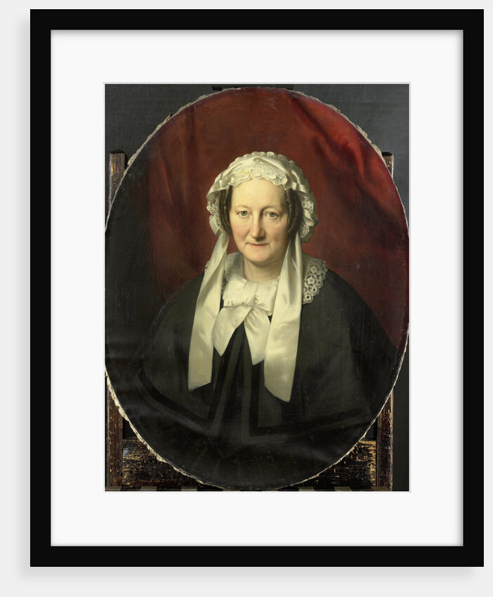 Portrait of Johanna Maria Parvé, Wife of Hendrik André Cornelis Tierens by Bastiaan de Poorter