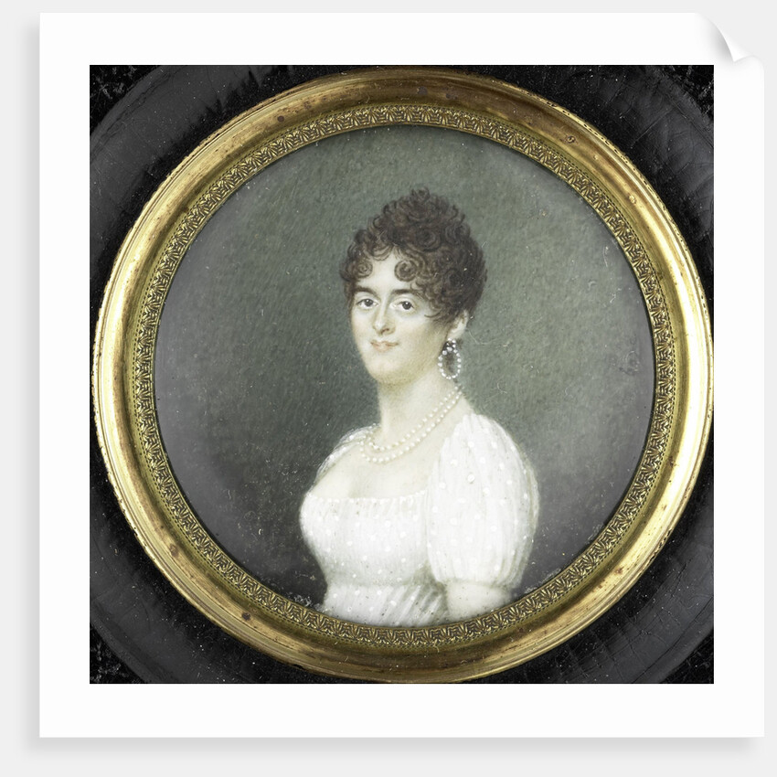 Maria Cornelia Pull (died 1809). wife of Gerrit Jan van Houten by Joseph Boze