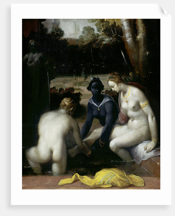 Bathsheba at her Toilet by Cornelis Cornelisz. van Haarlem