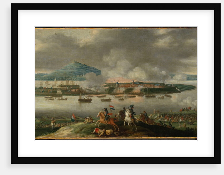 Siege of Schenckenschans by Prince Frederick Henry, April 1636 by Gerrit van Santen