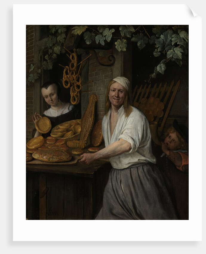 The Baker Arent Oostwaard and his Wife, Catharina Keizerswaard by Jan Havicksz. Steen