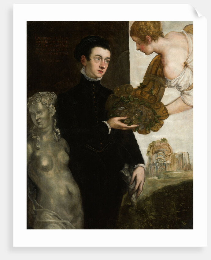 Portrait of Ottavio Strada by Jacopo Tintoretto
