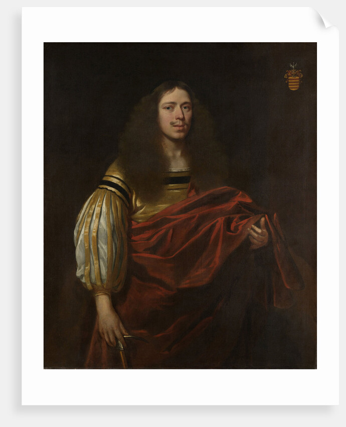 Portrait of Johan Servaes van Limburg, Dean of the Chapter of Sinte Marie in Utrecht by Cornelis Janssens van Ceulen II