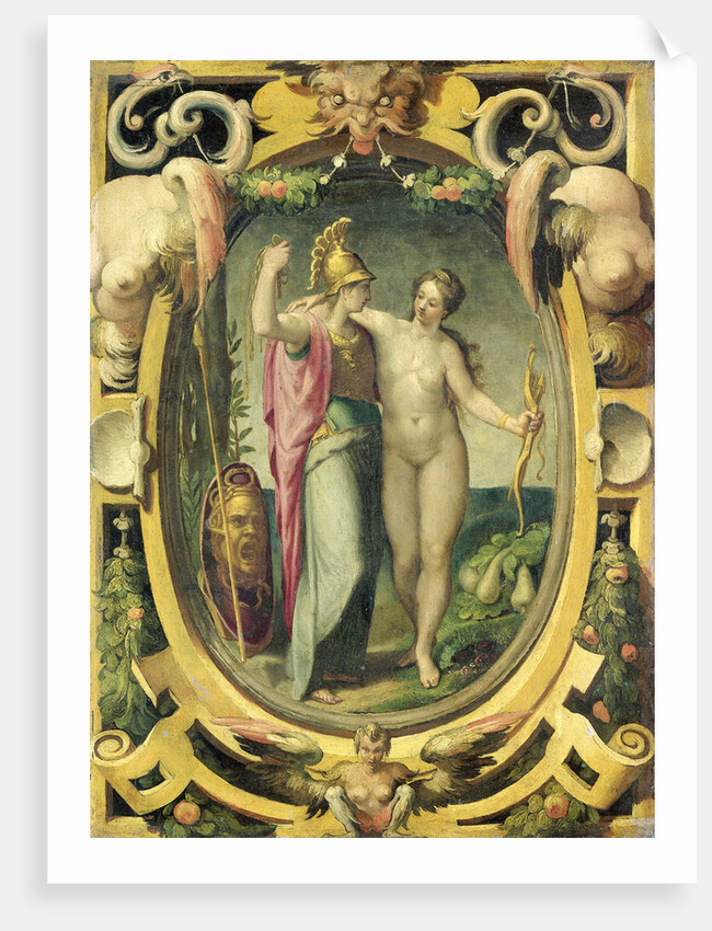 Venus and Minerva by Circle of Pellegrino Tibaldi