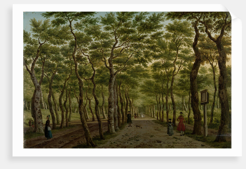 The Herepad in the Haagse Bos, The Netherlands by Paulus Constantijn la Fargue