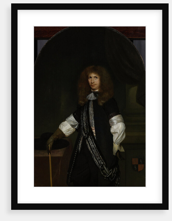 Portrait of Jacob de Graeff in an Officer's Uniform by Gerard ter Borch II