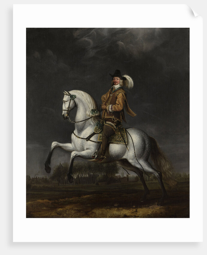 Portrait of Johan Wolfert van Brederode, formerly entitled Equestrian Portrait of Godard Adriaan van Reede van Amerongen by Jan van Rossum